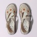 Women Flowers Decor Hollow Comfy Hook Loop Casual Flats