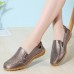 Women Sports Comfy Hollow Slip On Flat Loafers