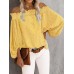 Women Strapless Solid European Fashion Holiday Vacation Cozy Shirt